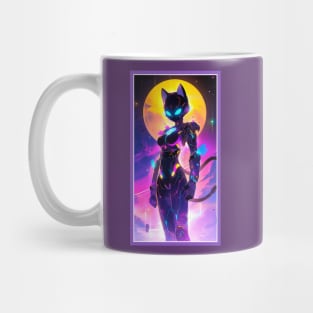 Anime Sci-Fi Cat Girl | Quality Anime Girl Artwork | Manga Girl Anime Art Mug